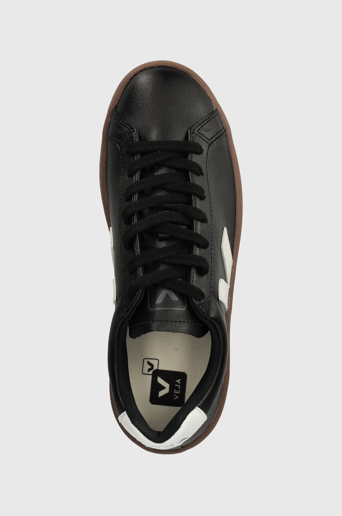 Δερμάτινα sneakers Veja Urca μαύρο UC0703507A