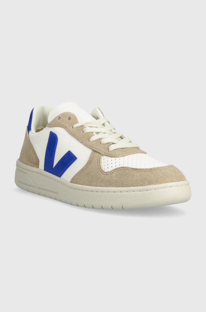 Kožené tenisky Veja V-10 VX0503477A béžová SS24