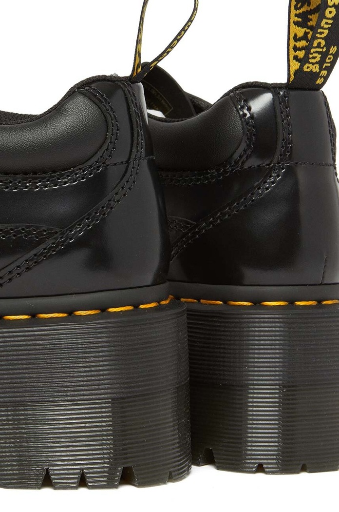 Кожени половинки обувки Dr. Martens 5i Quad Max черен DM31423001