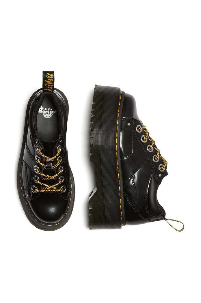 Кожени половинки обувки Dr. Martens 5i Quad Max DM31423001