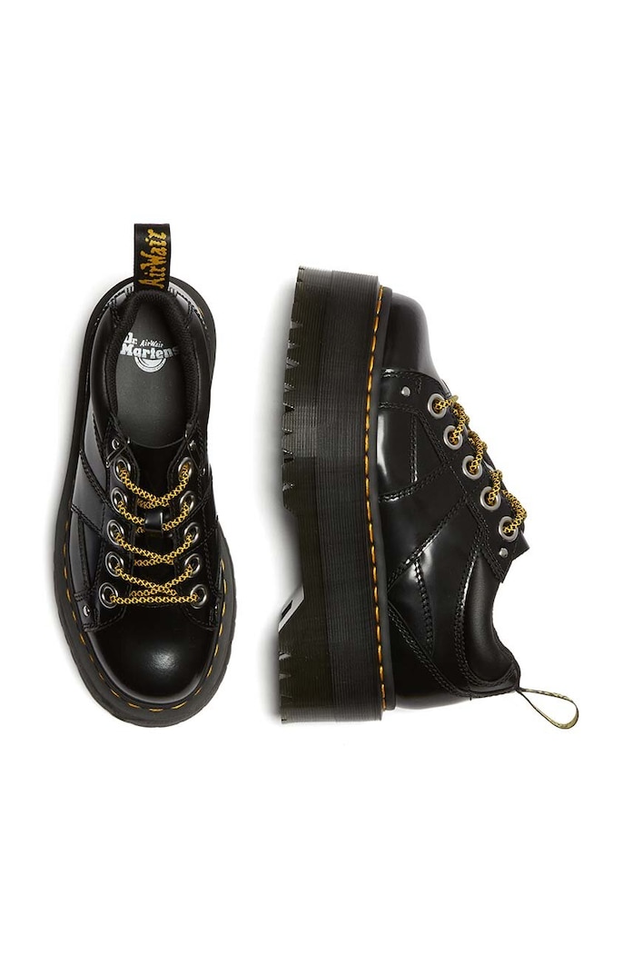 Кожени половинки обувки Dr. Martens 5i Quad Max DM31423001