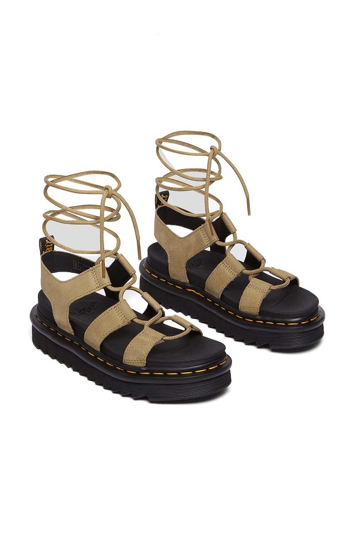 Dr. Martens leather sandals Nartilla DM31738439 beige SS24