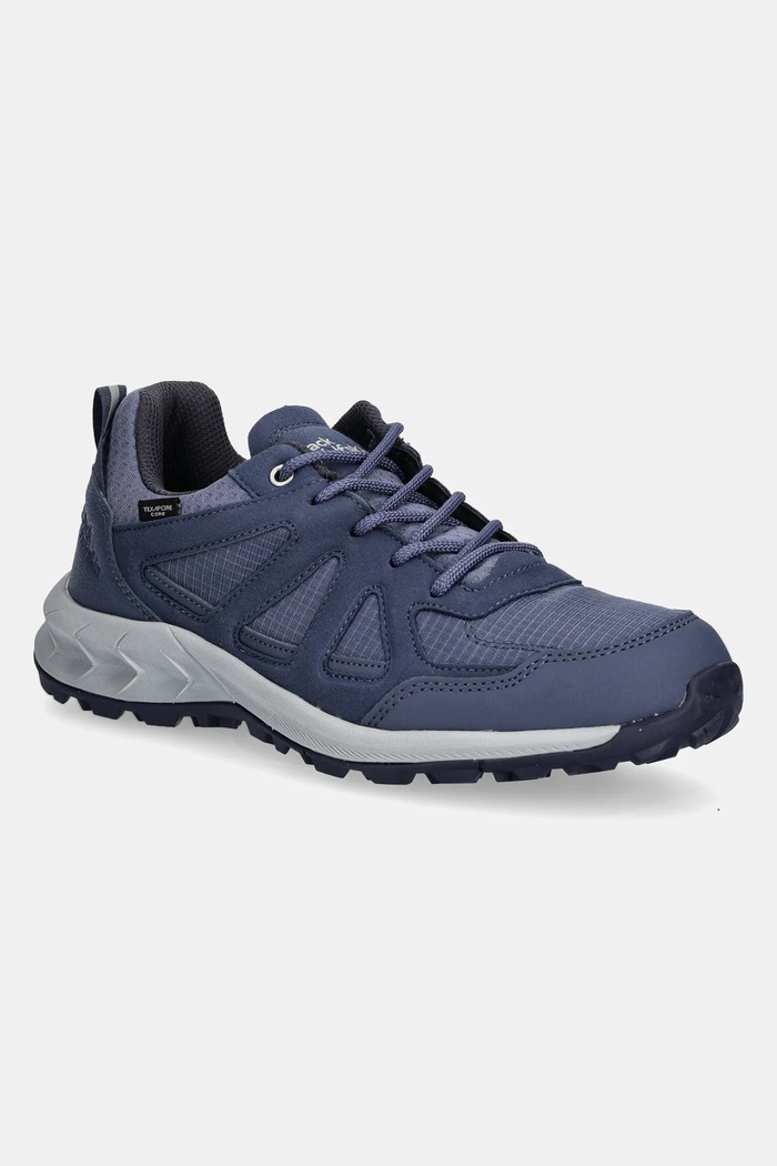 Jack Wolfskin buty Woodland 2 Texapore Low syntetyczny niebieski 4051341