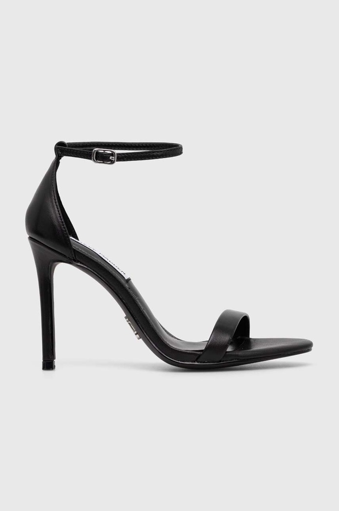Кожени сандали Steve Madden Tecy гладка кожа черен SM11002956.017