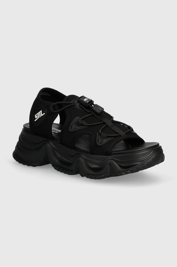 Steve Madden sandały Chivalry syntetyczny czarny SM11003058.184