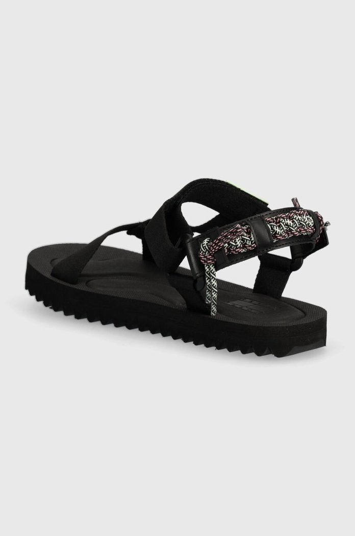 Încălțăminte Tommy Jeans sandale TJW EVA SANDAL EN0EN02530 negru
