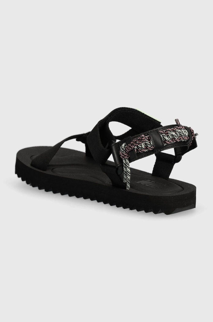 Încălțăminte Tommy Jeans sandale TJW EVA SANDAL EN0EN02530 negru