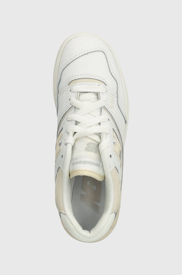 Kožené tenisky New Balance BBW550BK béžová BBW550BK