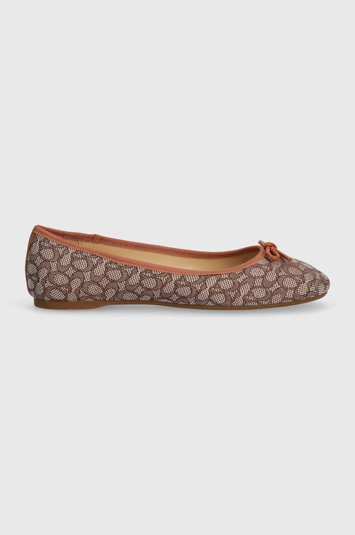Coach balerina Abigail CT240.URC barna SS24