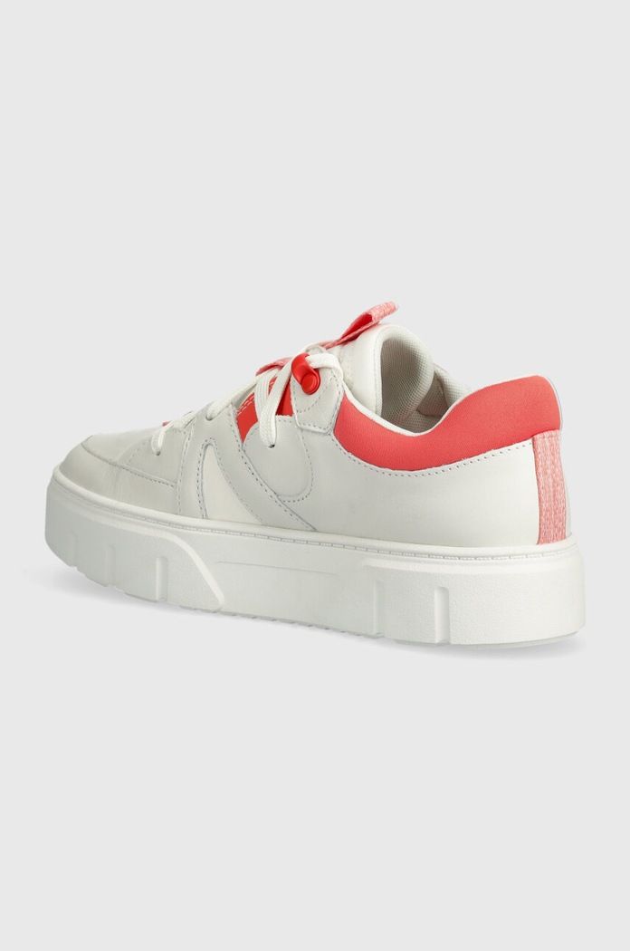 Boty Kožené tenisky Timberland Laurel Court TB0A64J8EM21 bílá