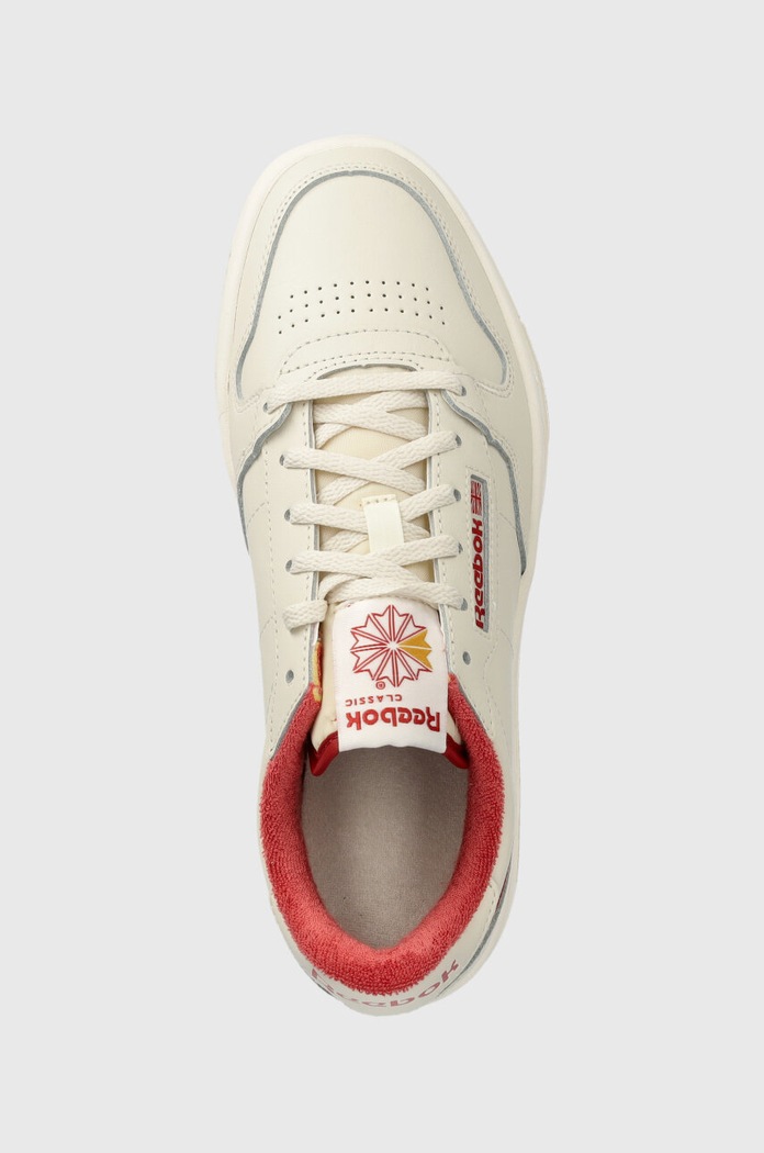 Reebok Classic sneakersy skórzane Phase Court beżowy 100201958