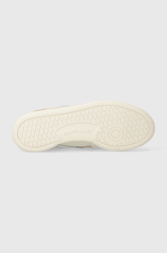 Reebok Classic sneakersy skórzane Club C 100074921 biały