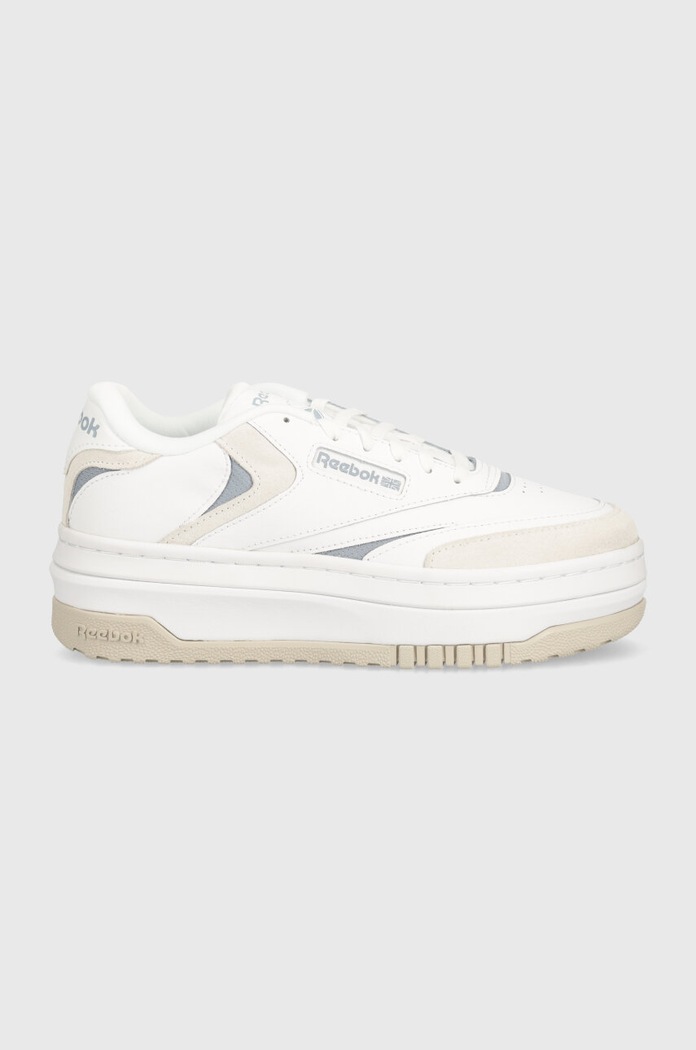 Reebok Classic sneakersy skórzane Club C 100201959 biały SS24