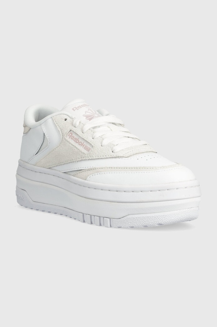 Kožené tenisky Reebok Classic CLUB C 100074261 biela SS24