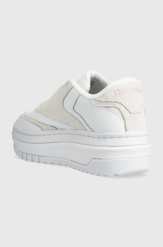 Obuv Kožené tenisky Reebok Classic CLUB C 100074261 biela