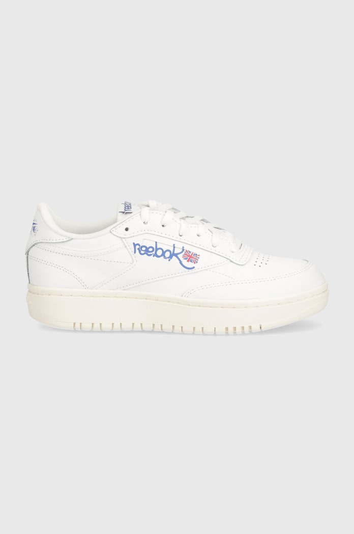 Usnjene superge Reebok Classic Club C 100074478 bela SS24