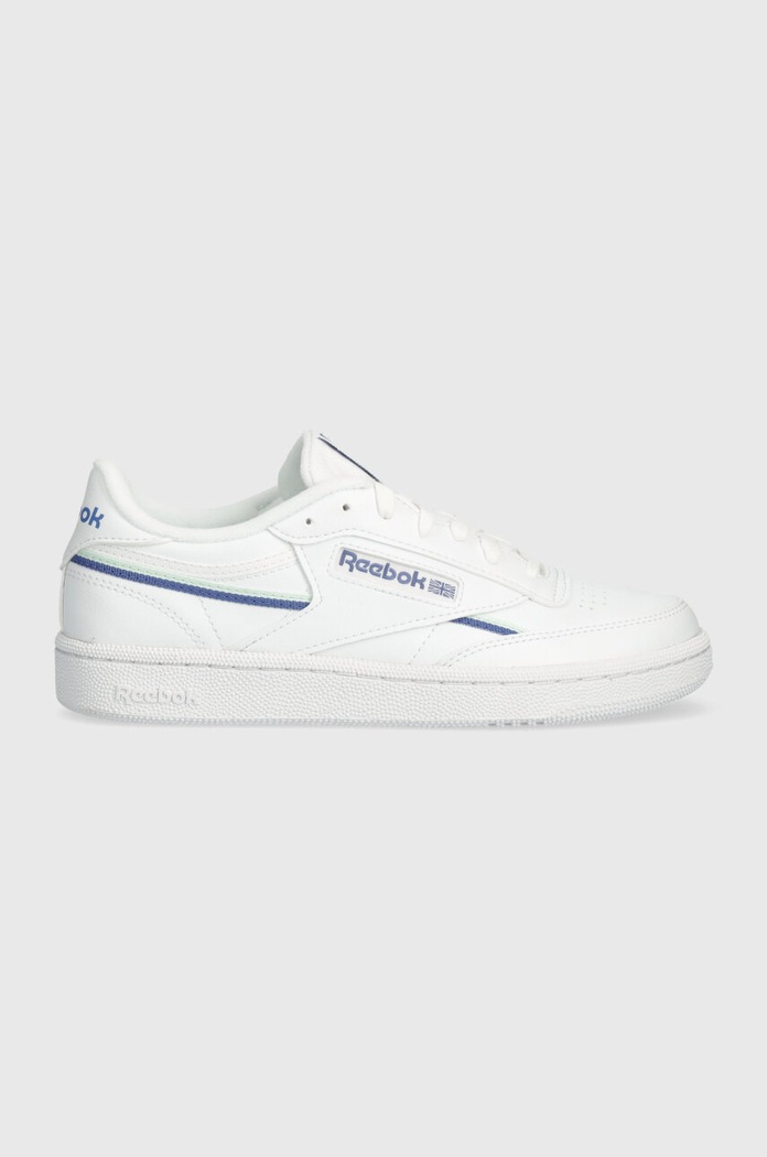 Tenisice Reebok Classic CLUB C 85 imitacija zrnate kože bijela 100074445