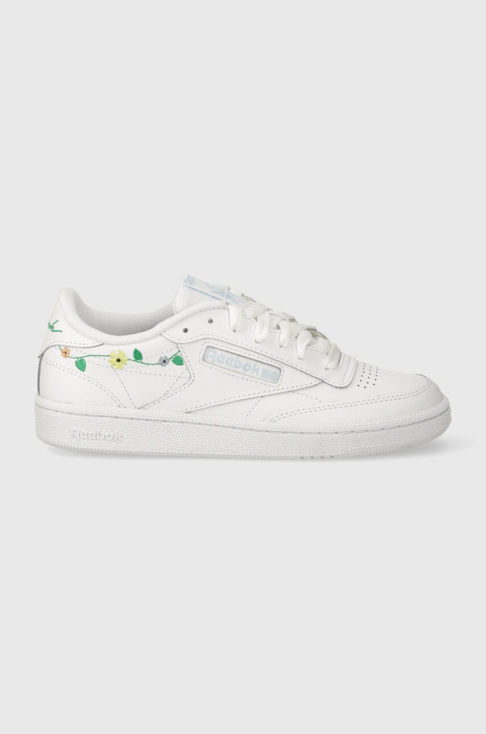 Kožené tenisky Reebok Classic CLUB C 85 100202092 bílá SS24