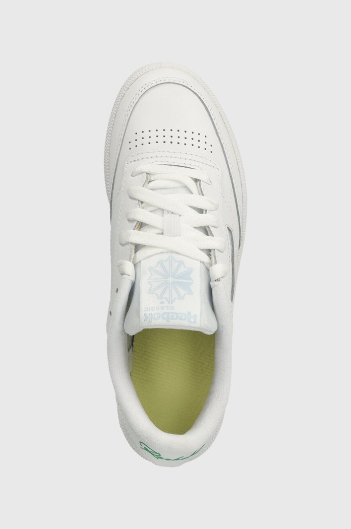 Kožené tenisky Reebok Classic CLUB C 85 bílá 100202092