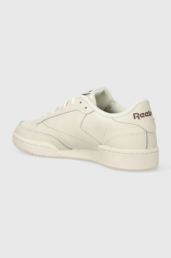 Obuwie Reebok Classic sneakersy skórzane Club C 85 100074237 beżowy
