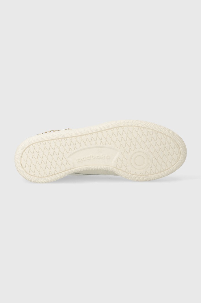 Reebok Classic sneakersy skórzane Club C 85 100074237 beżowy