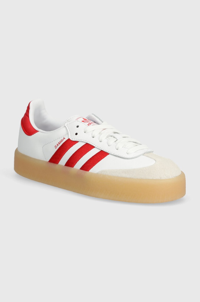 adidas Sambae White Better Scarlet Gum textile white ID0438