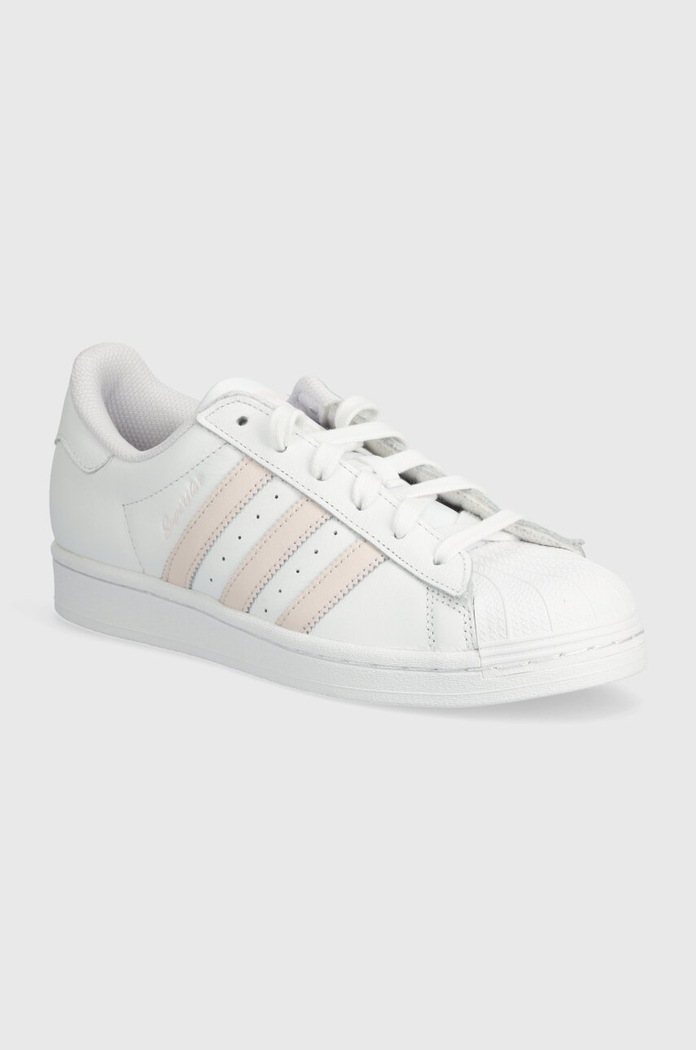 adidas Originals sportcipő Superstar W nappa bőr fehér IE3001