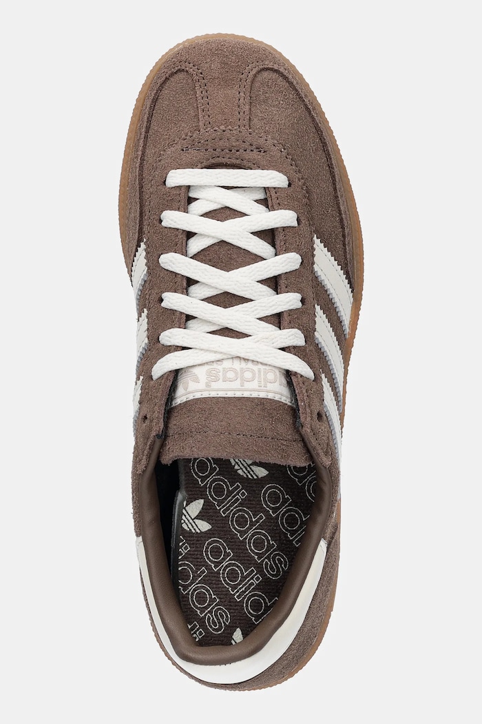 Kožené tenisky adidas Originals Handball Spezial W hnědá IF6490