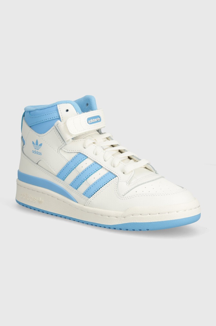 Маратонки adidas Originals Forum Mid W импрегнирана кожа син IG1434