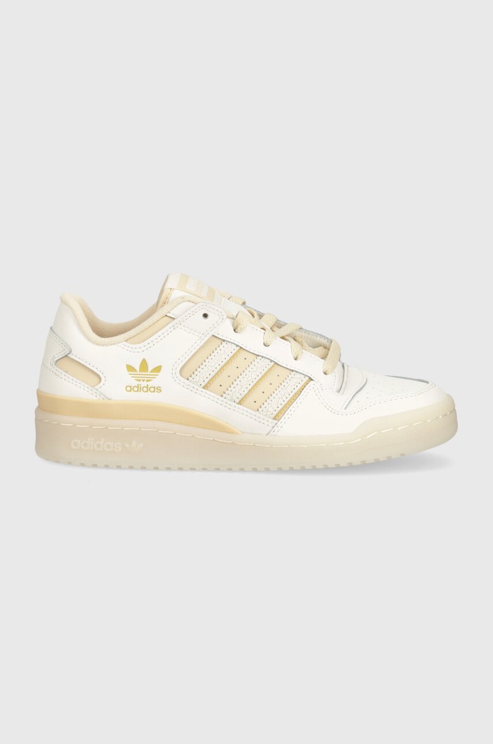 Δερμάτινα sneakers adidas Originals Forum Low CL W IG3688 μπεζ SS24
