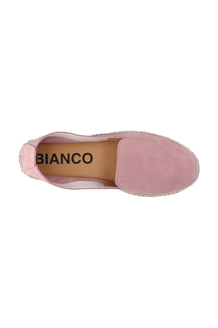 Bianco espadrilles velúrból BIAMAYA 11250398 rózsaszín