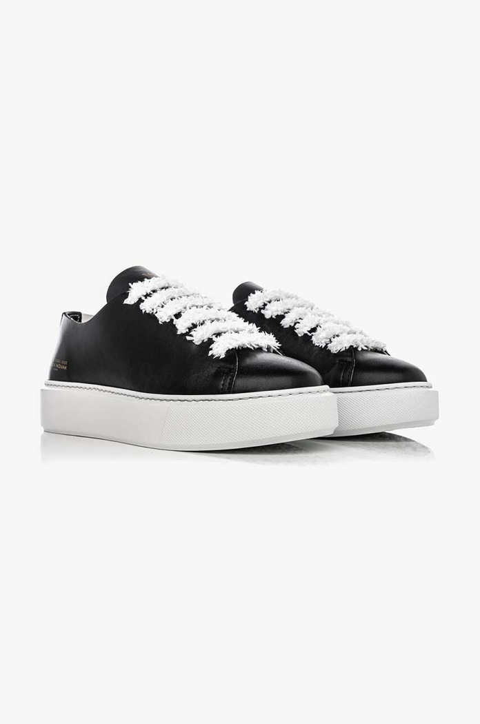 Kožené tenisky Vanda Novak Grace Grace.Black.whit čierna SS24