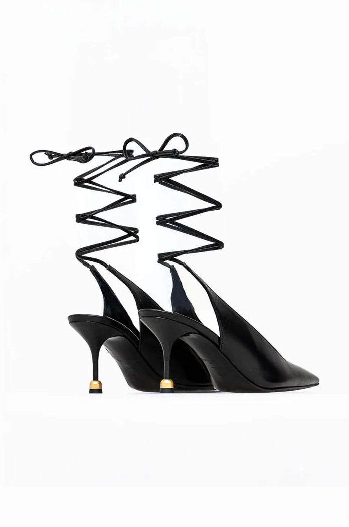Vanda Novak bőr flip-flop Emily fekete Emily.Deep.Black
