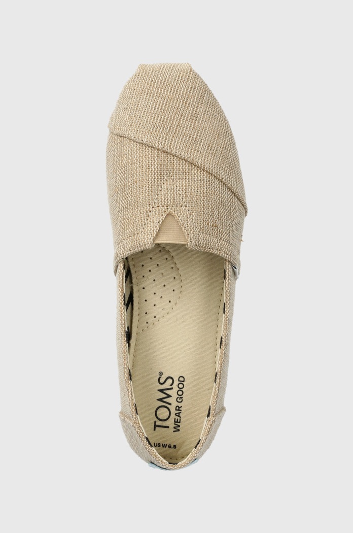 Espadrilky Toms Alpargata béžová 10018279