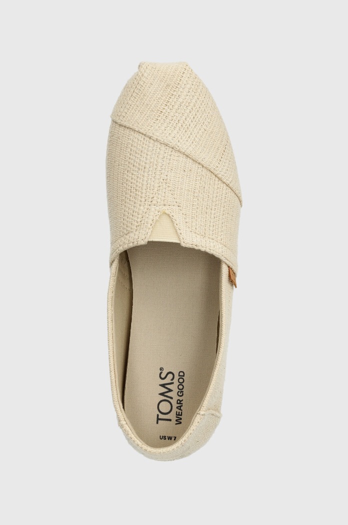 Espadrile Toms Alpargata bež 10020656