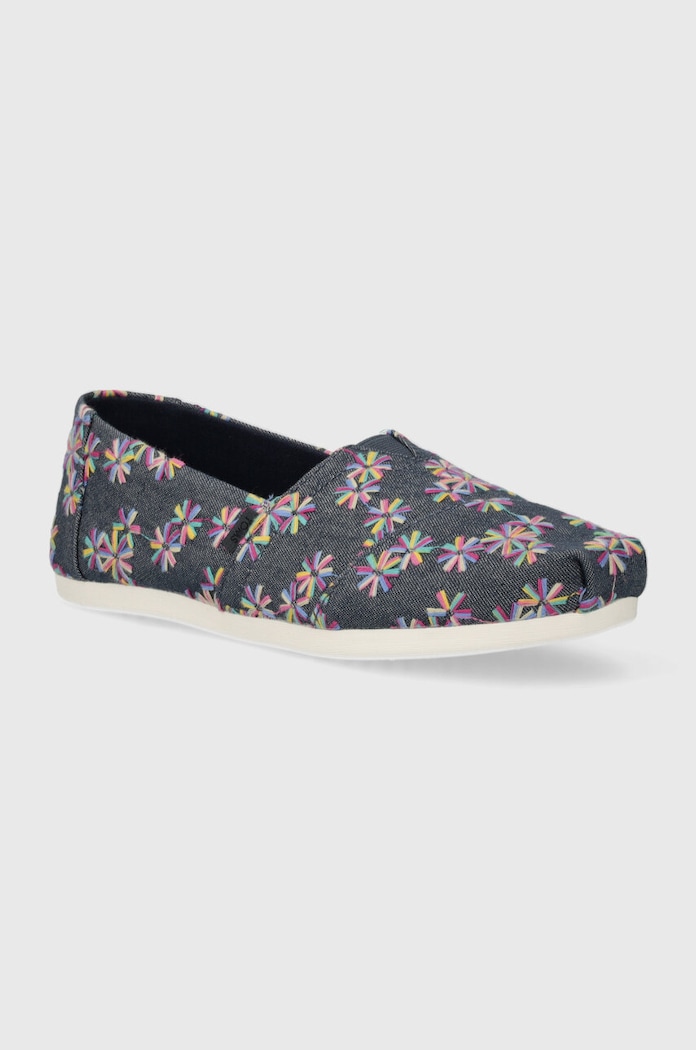 Toms tenisówki Alpargata slip on granatowy 10020650