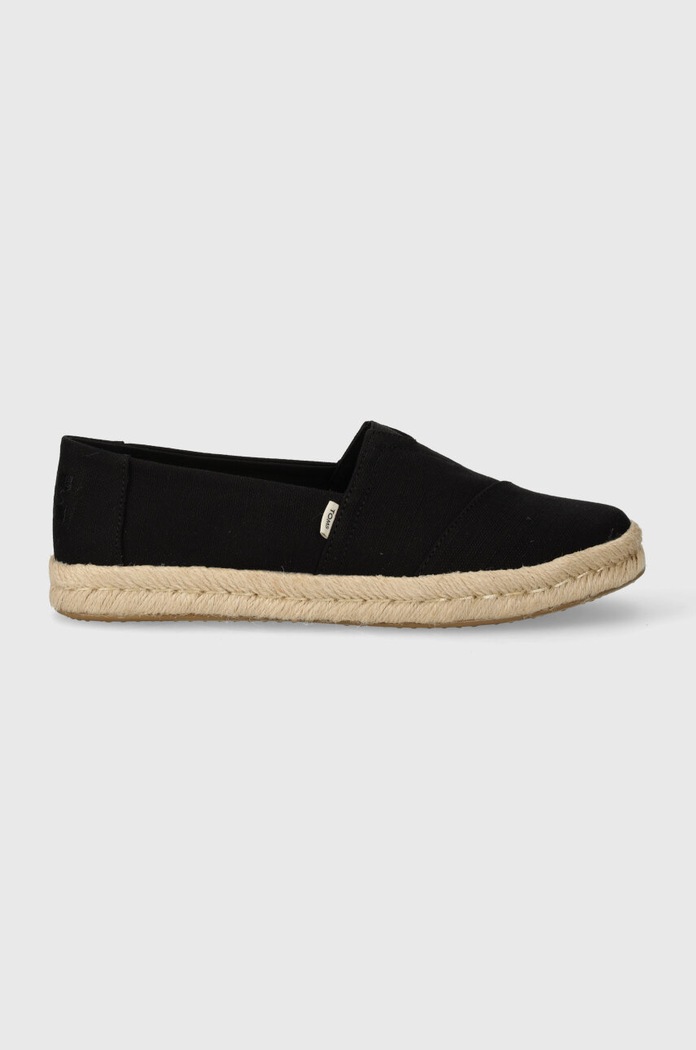 Espadrile Toms Alpargata Rope 2.0 10020687 crna SS26