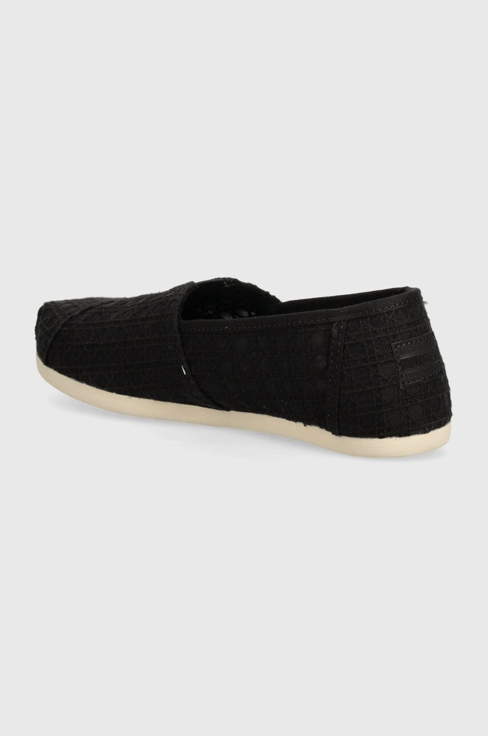Boty Tenisky Toms Alpargata 10020676 černá