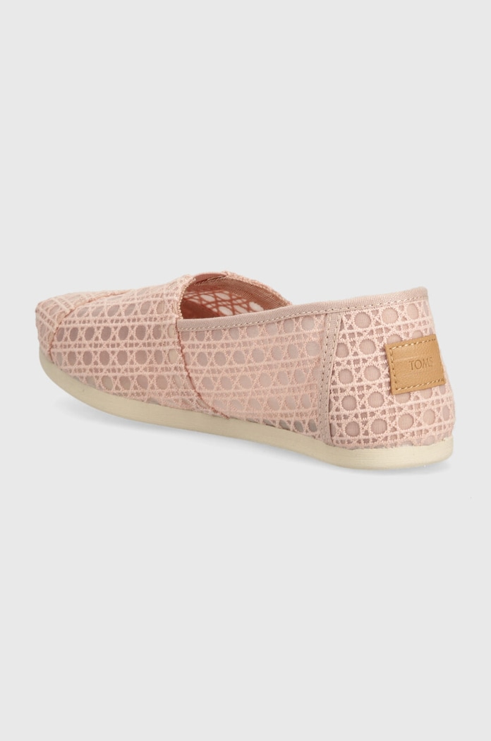 Обувки Ниски кецове Toms Alpargata 10020659 розов