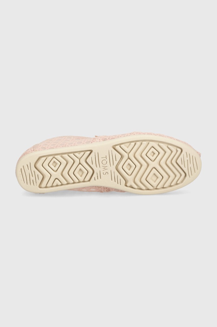Ниски кецове Toms Alpargata 10020659 розов