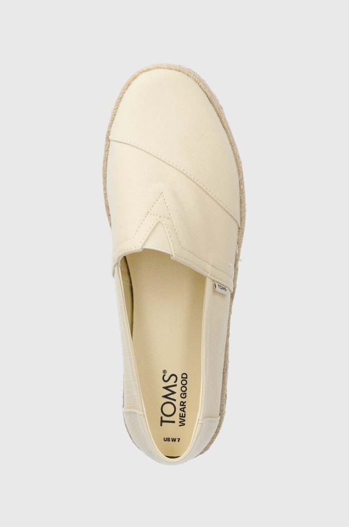 Еспадрили Toms Alpargata Rope 2.0 бежов 10020695