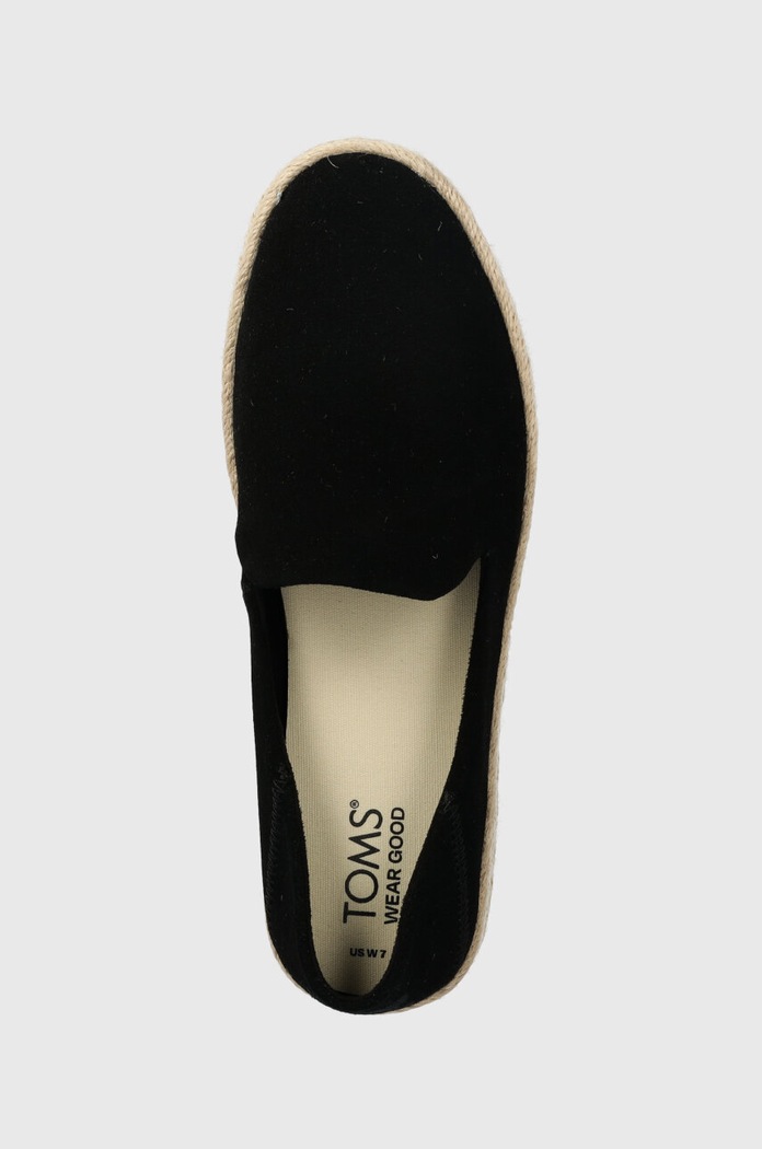 Toms espadryle Carolina czarny 10020690