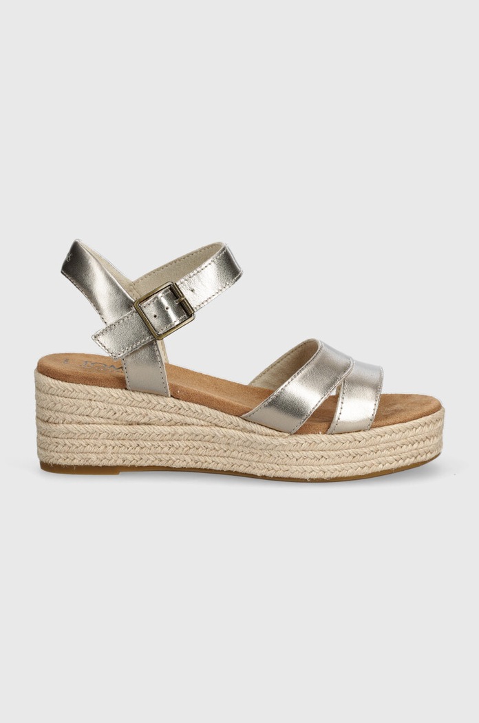 Espadrilky Toms Audrey 10020767 zlatá SS24