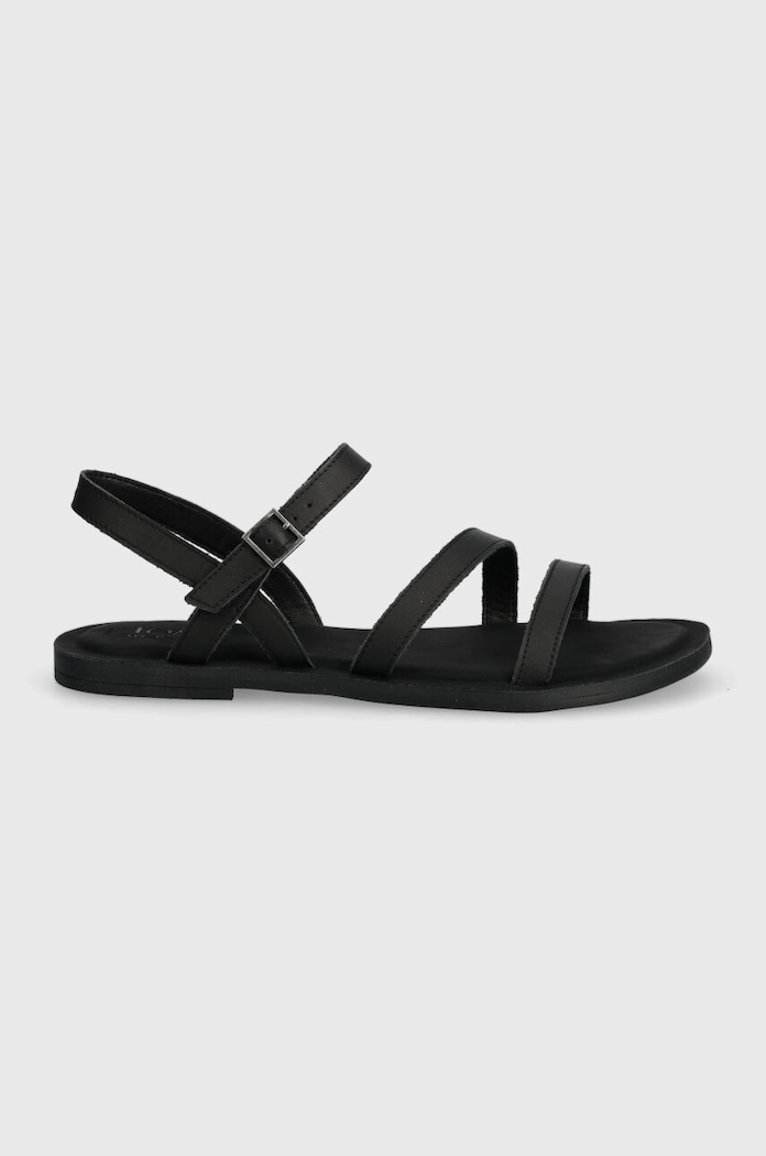 Kožne sandale Toms Kira 10020802 crna SS26