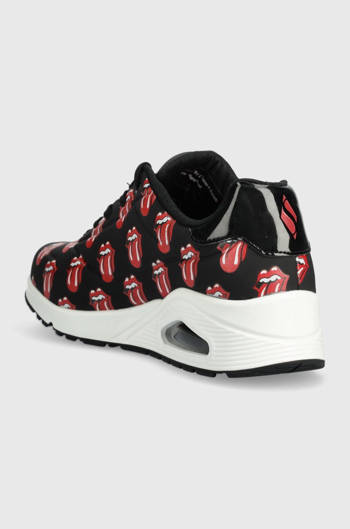Boty Sneakers boty Skechers SKECHERS X ROLLING STONES 177964 černá