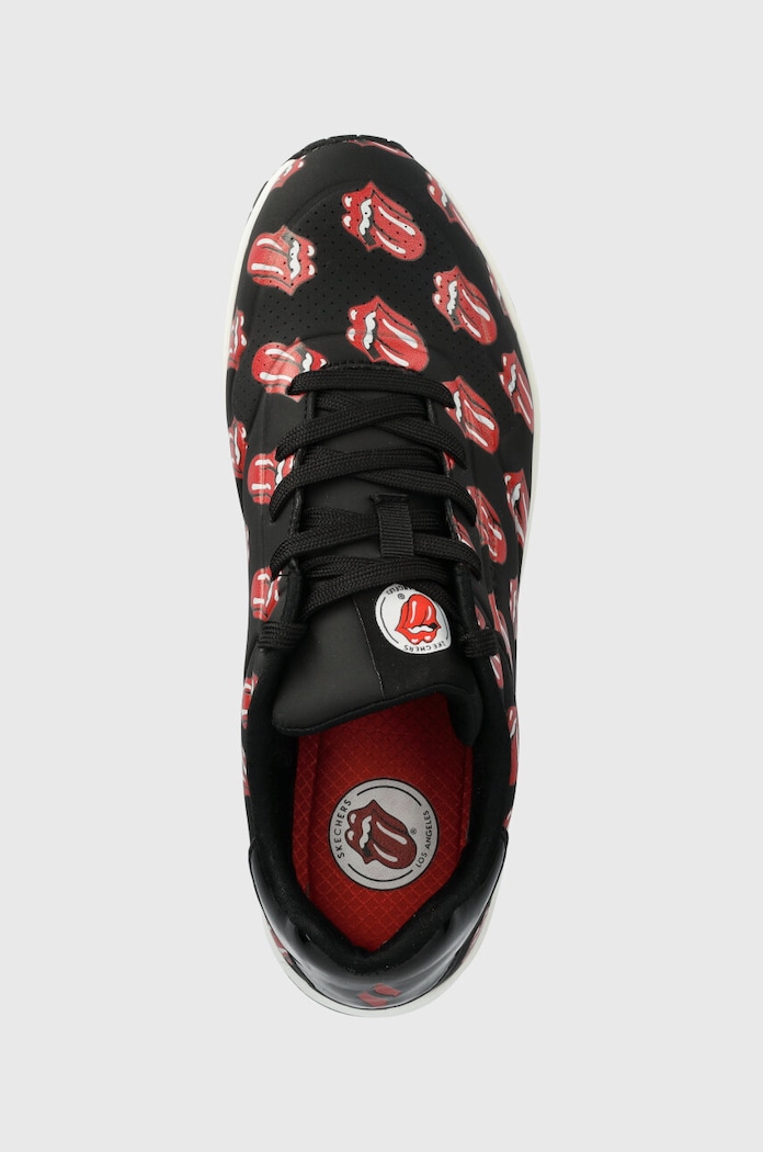 Sneakers boty Skechers SKECHERS X ROLLING STONES černá 177964