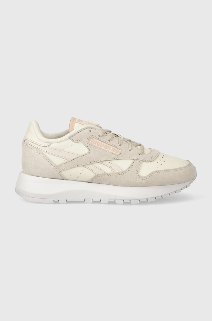 Reebok Classic sneakersy skórzane Classic Leather 100074461 szary SS24