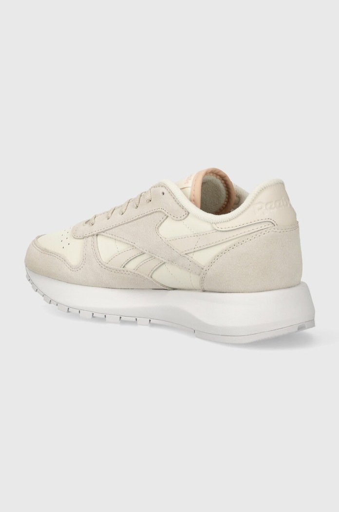 Obuwie Reebok Classic sneakersy skórzane Classic Leather 100074461 szary