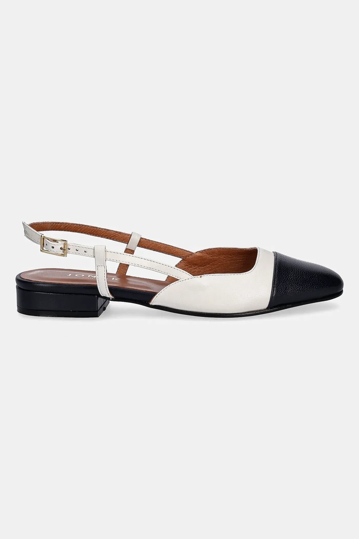 Jonak ballerine in pelle DHAPOU 6000116 beige AW24