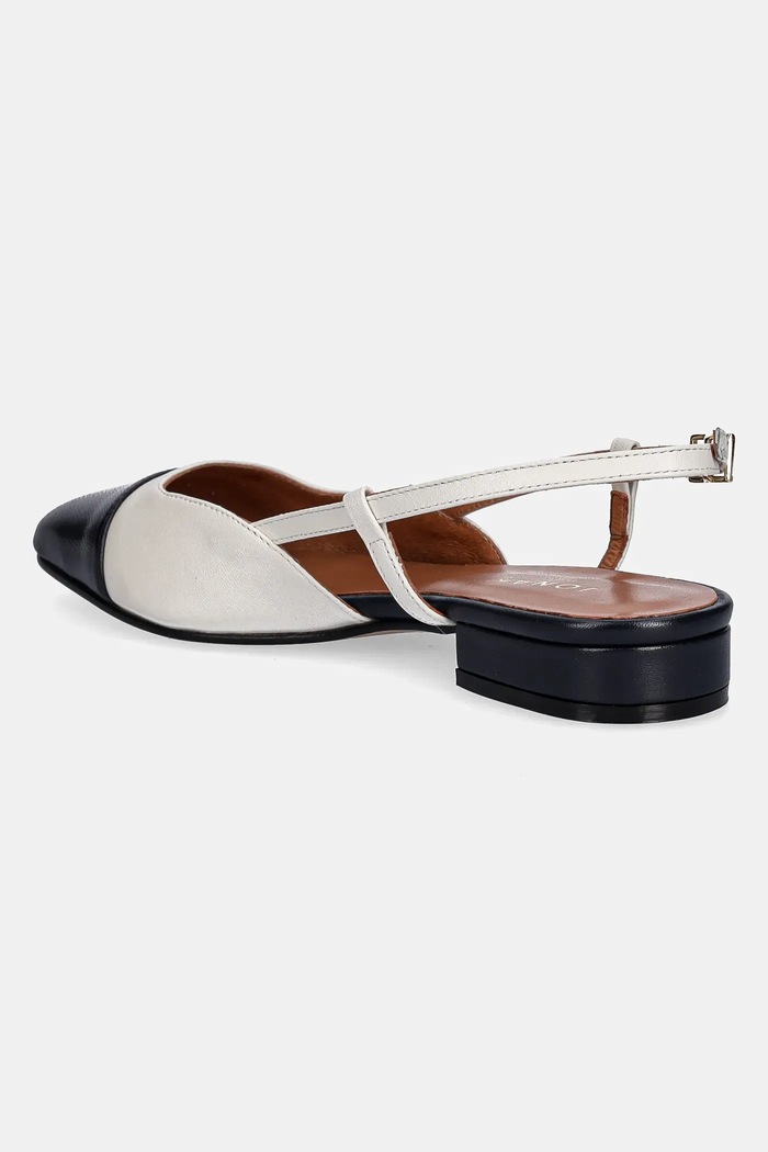 Scarpe Jonak ballerine in pelle DHAPOU 6000116 beige